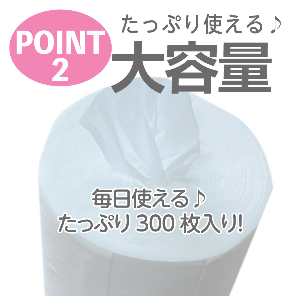 アウトドア専用 除菌バケツウェット 300枚入